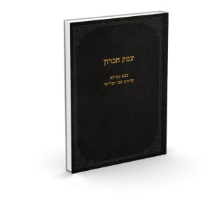 עמק חברון בבא מציעא / הרב משה בלייכר